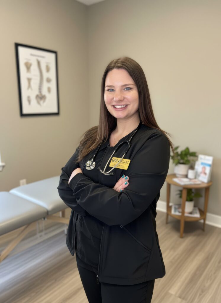 Dakota Fragoso, office manager at Insight Chiropractic